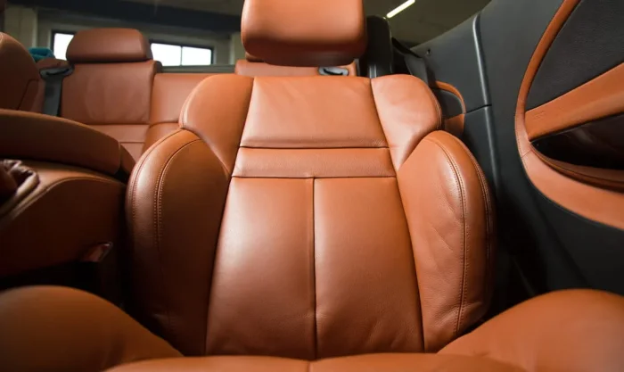 Before Leather & Vinyl Restoration in Los Angeles, CA | DavaLeather