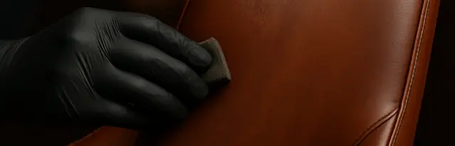 Leather cleaning and protection