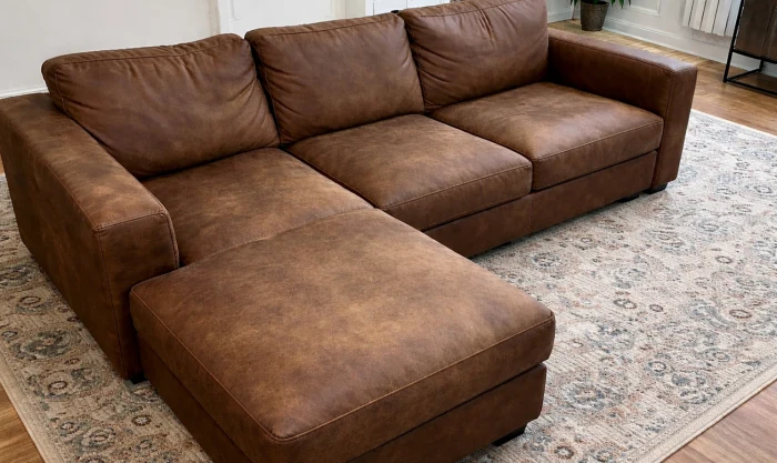 Before Repairing Scratches and Scuffs on Leather Furniture In Los Angeles